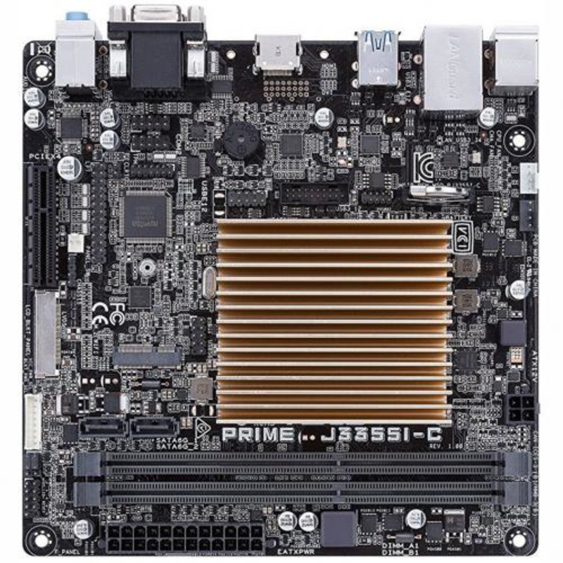 Материнская плата ASUS PRIME J3355I-C, RTL