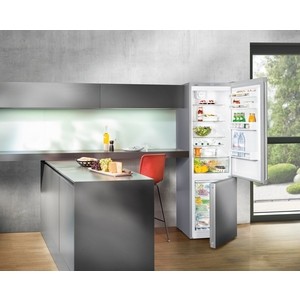 Холодильник LIEBHERR CNPel 4813 нержавеющая сталь (двухкамерный)