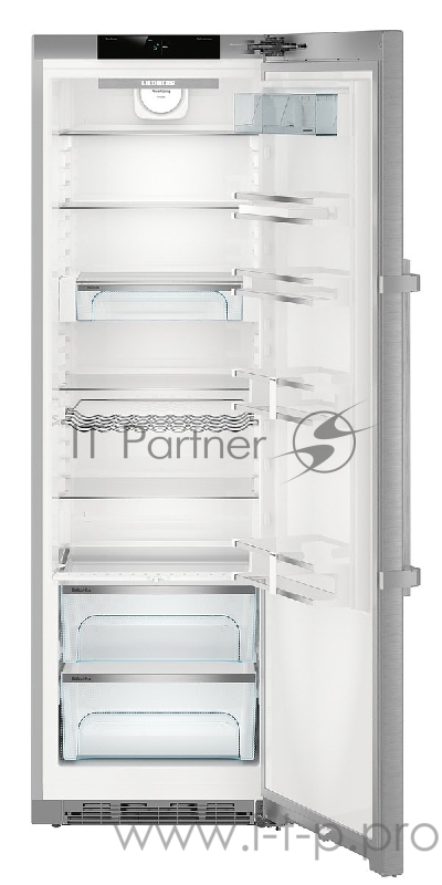 Холодильник Liebher Kef 4370 BluPerformance Premium, BioCool, ш. 60см, в. 185см,нержавеющая сталь