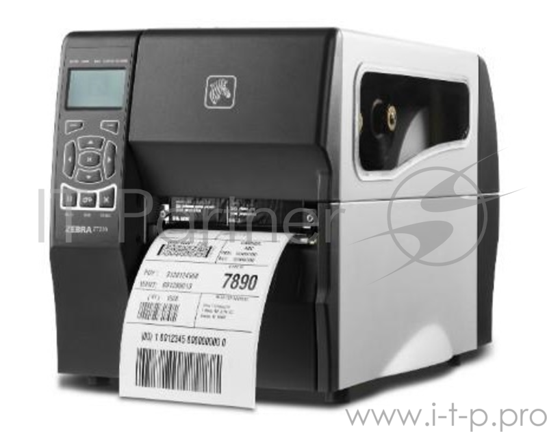 Принтер этикеток TT Printer ZT230 203 dpi, Euro and UK cord, Serial, USB, and ZebraNet n Print Server Rest of World