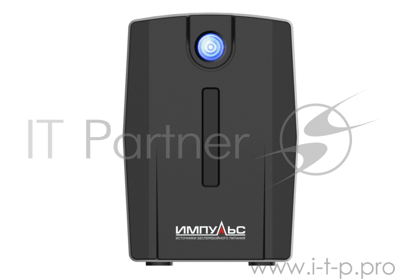Источник бесперебойного питания Импульс Источник бесперебойного питания Импульс Интерактивная, 1000 ВА / 600 Вт, Tower, Schuko, LCD, Serial, USB