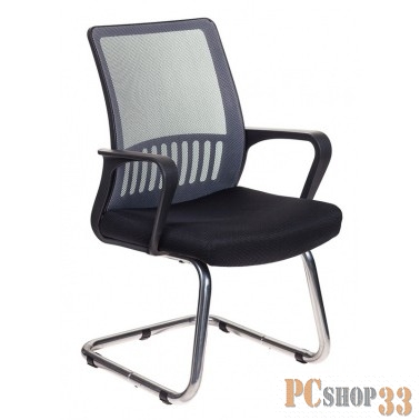 Кресло Бюрократ MC-209/DG/TW-11 спинка сетка серый TW-04 сиденье черный TW-11