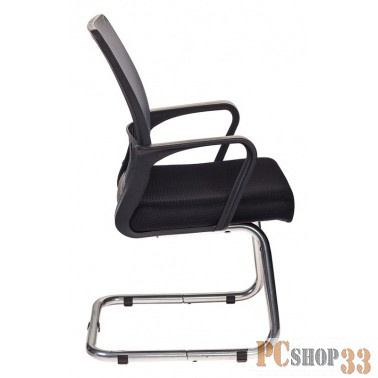 Кресло Бюрократ MC-209/DG/TW-11 спинка сетка серый TW-04 сиденье черный TW-11