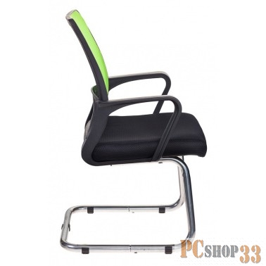 Кресло Бюрократ MC-209/SD/TW-11 спинка сетка салатовый TW-03A сиденье черный TW-11