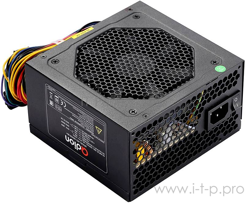Блок питания FSP 500W ATX Q-Dion QD-500 80+ OEM {12cm Fan, 2*SATA, APFC}
