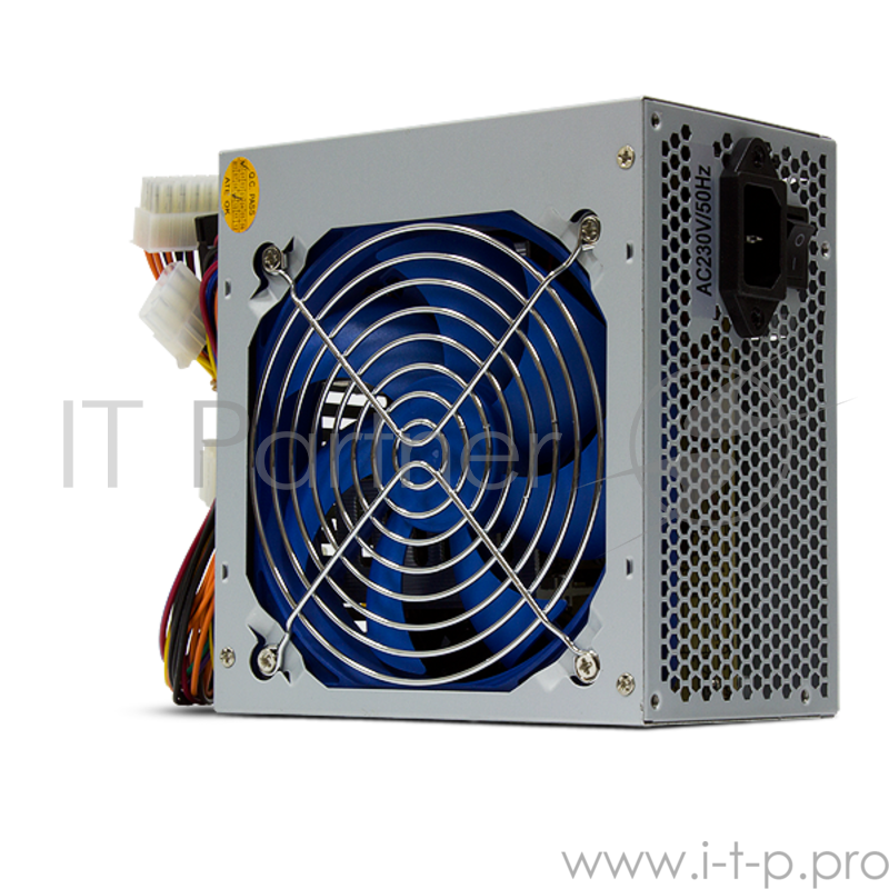 Блок питания CROWN CM-PS450W smart (20+4in, 120mm FAN, SATA*2, PATA(big Molex)*4, FDD*1, 4+4pin, Lines 1x12V OEM