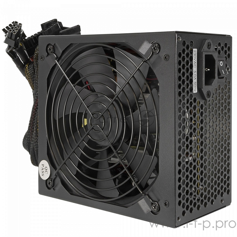 Блок питания CROWN CM-PS500W smart, 500W, 120мм. FAN, ATX, OEM