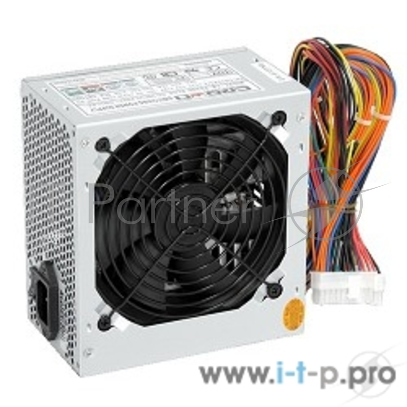 Блок питания CROWN CM-PS400W (20+4in, 80mm FAN, SATA*2, PATA(big Molex)*4, FDD*1, 4+4pin, Lines 1x12V OEM)