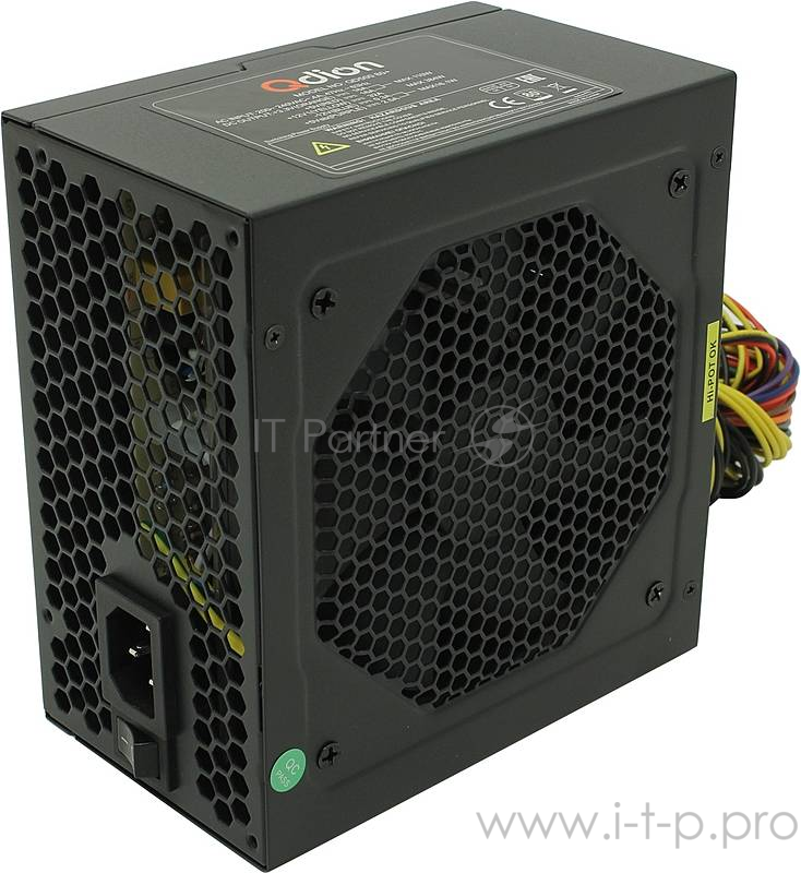 Блок питания FSP 400W ATX Q-Dion QD-400 80+ OEM {12cm Fan, 2*SATA, APFC}