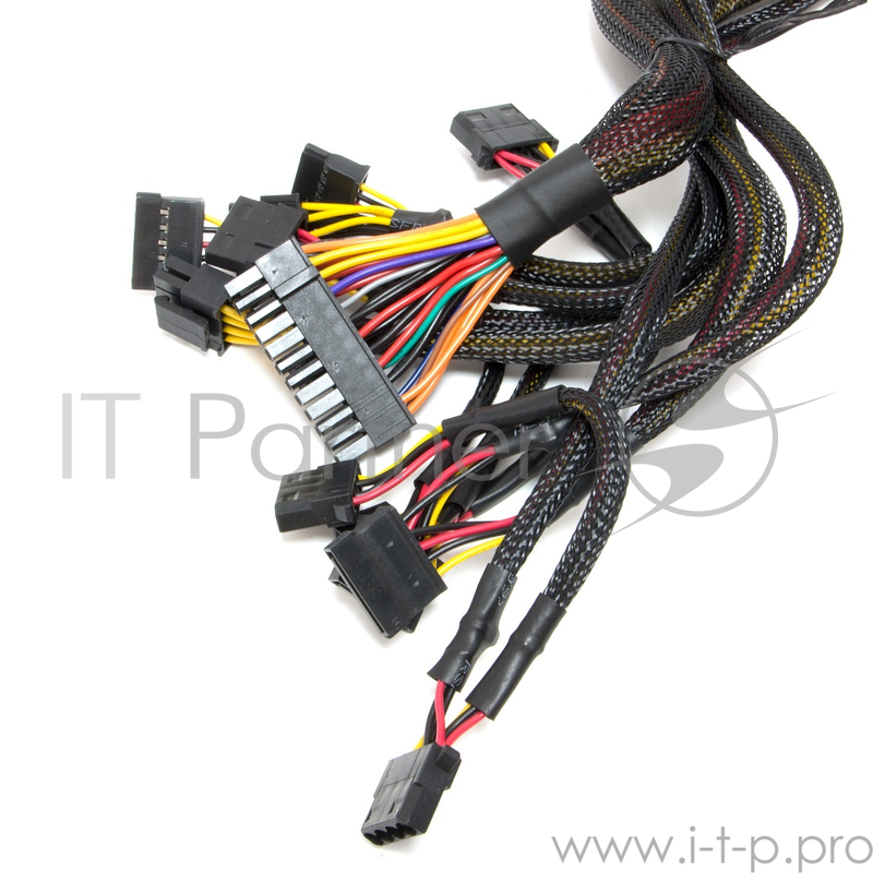 Блок питания CROWN CM-PS650W PLUS (ATX 650W, EMI/CE, 20+4in 450mm, 140mm red LED FAN, SATA*4, IDE*4, FDD*1, 4+4pin, 6+2pin PCI-E*1, кабель питания 1.2м, картонная упаковка)