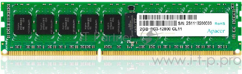 Модуль памяти Apacer DIMM DDR3 2Gb (pc-12800) 1600MHz 1,35V Rtl AU02GFA60CAQBGJ/DG.02G2K.HAM