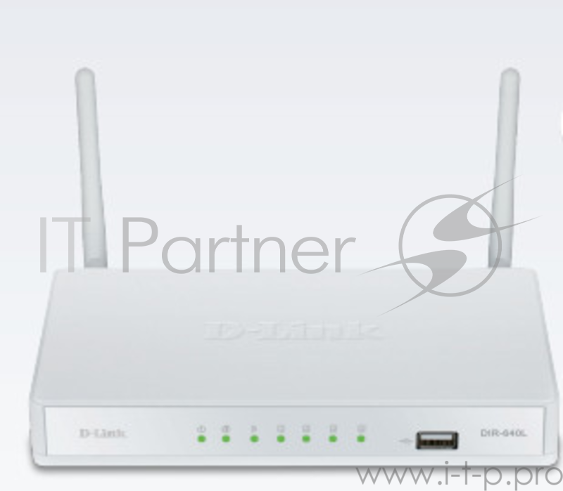 Маршрутизатор беспроводной D-Link DIR-640L/A2A 10/100BASE-TX белый