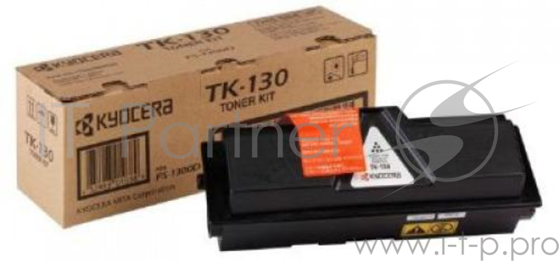 Тонер-картридж Kyocera TK-130 (1T02HS0EUC/1T02HS0EU0) черный для FS-1300D/1300DN/FS-1028MFP/102 DP/1128MFP 7200 стр.