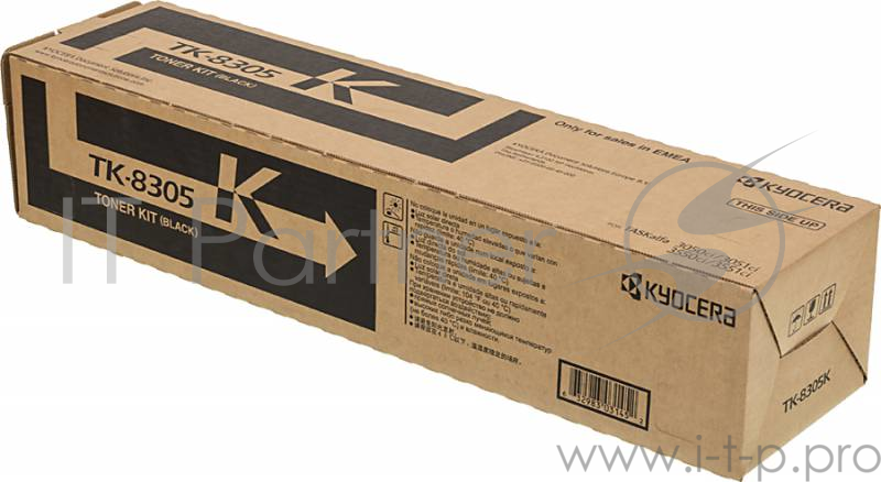Тонер-картридж Kyocera TK-8305K (1T02LK0NL0/1T02LK0NL1/1T02LK0 черный для TASKalfa 3050ci/3550ci 25000 стр.