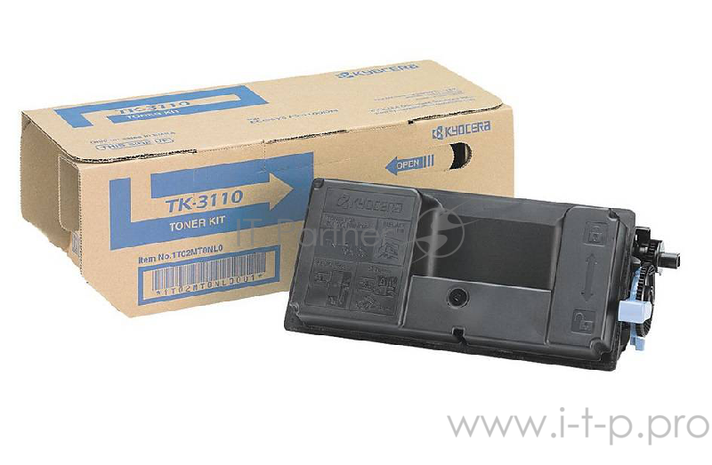 Тонер-картридж Kyocera TK-3110 (1T02MT0NL0/1T02MT0NLV), Black черный, 15500 стр., для FS-4100DN/4200DN/4300DN