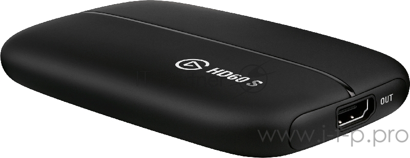 Elgato Game Capture HD60 S, Gaming streamer, HDMI (pass-trough), 1080p 60 fps, up to 40 Mbps, USB3.0 Type-C™, RTL (1GC109901004)