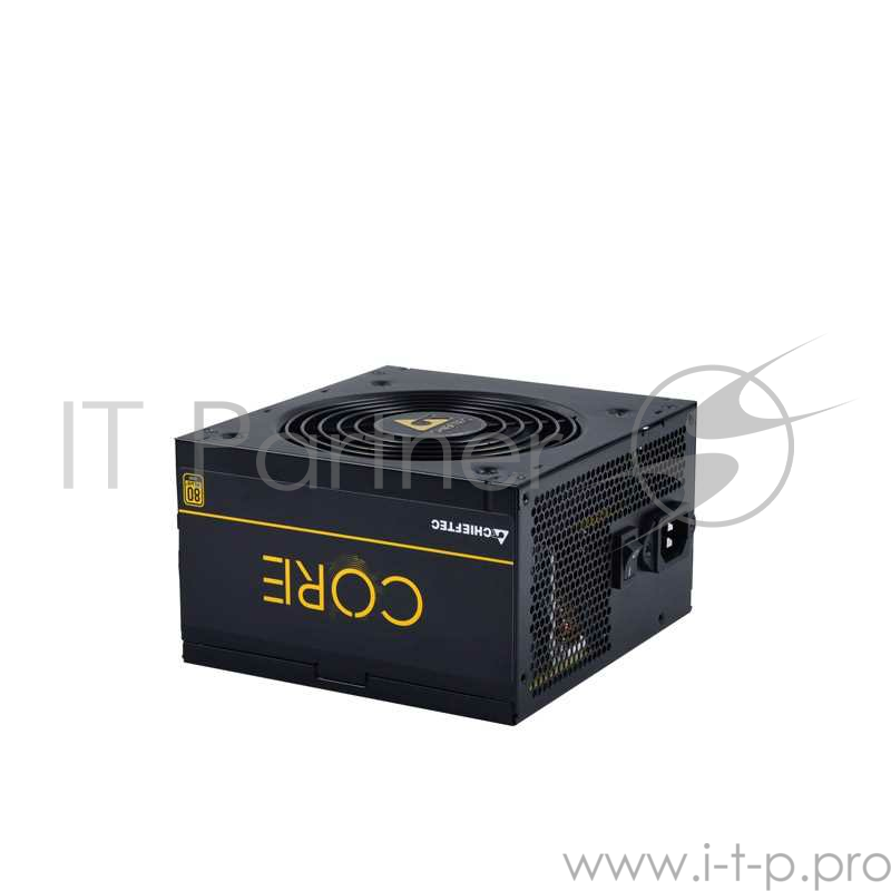 Блок питания Chieftec CORE 500W, ATX 12V 2.3 PSU,W/12cm Fan,80 plus Gold, BBS-500S Bulk