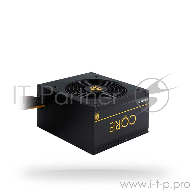 Блок питания Chieftec CORE 500W, ATX 12V 2.3 PSU,W/12cm Fan,80 plus Gold, BBS-500S Bulk