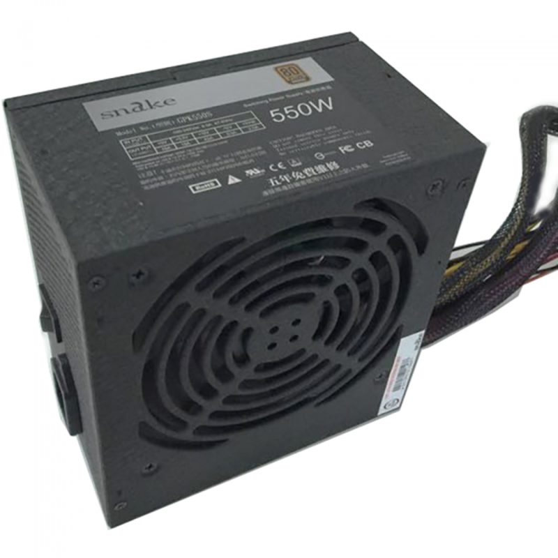 Блок питания ATX GPK550S (GPK-550S) ACD by CWT GPK ACD, 550W, 80+ Bronze, 120mm FAN, PCIE 6+2PIN*1, RTL {6}