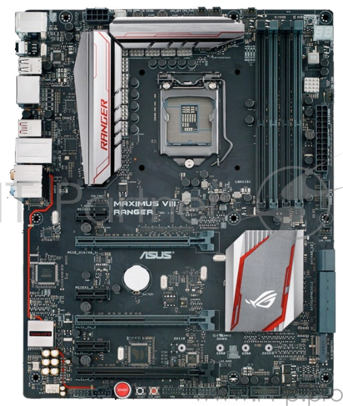 Материнская плата ASUS MAXIMUS VIII RANGER RTL {LGA 1151 Intel Z170 4xDDR4 ATX AC`97 8ch(7.1) GbLAN RAID}