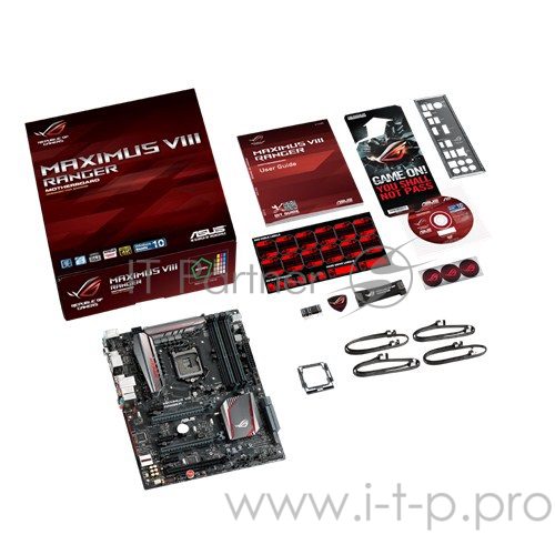 Материнская плата ASUS MAXIMUS VIII RANGER RTL {LGA 1151 Intel Z170 4xDDR4 ATX AC`97 8ch(7.1) GbLAN RAID}