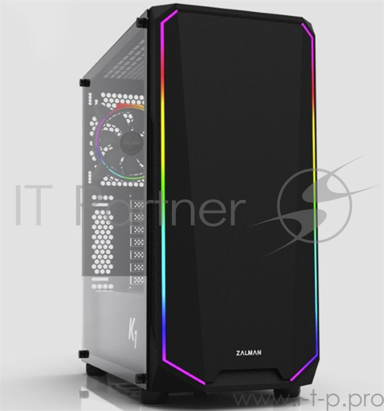 Корпус ZALMAN K1, ATX, BLACK