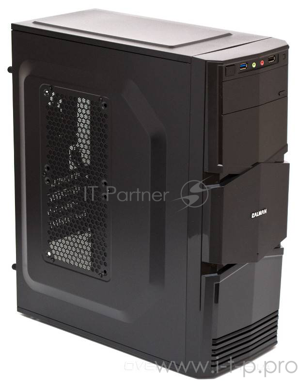 Корпус ZALMAN ZM-T3 (2xUSB, 2xAudio, 0.5 мм, microATX, без БП)