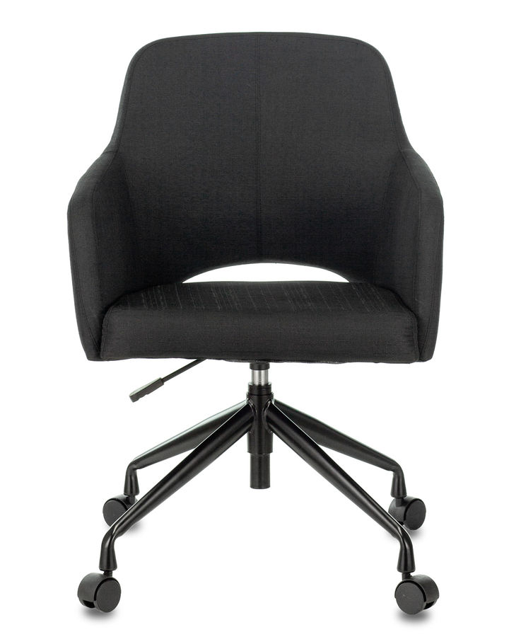 Кресло Бюрократ CH-380/BLACK черный крестовина металл