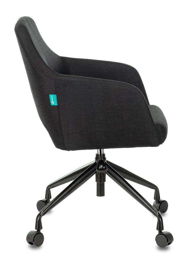 Кресло Бюрократ CH-380/BLACK черный крестовина металл