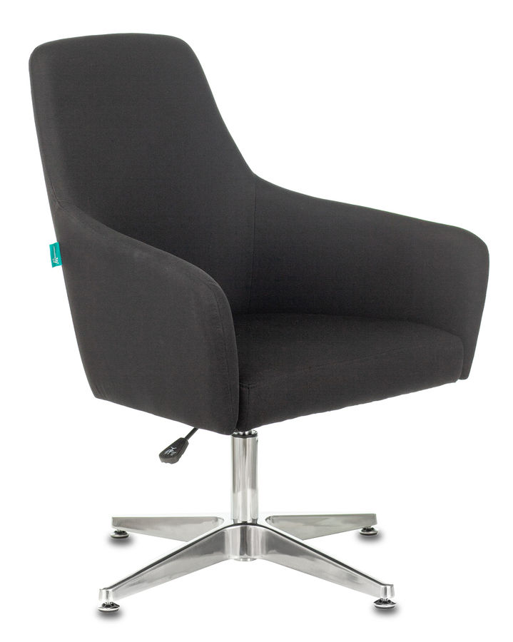 Кресло Бюрократ CH-390/BLACK черный крестовина алюминий