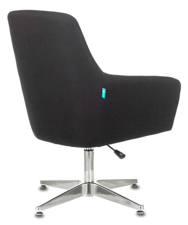 Кресло Бюрократ CH-390/BLACK черный крестовина алюминий