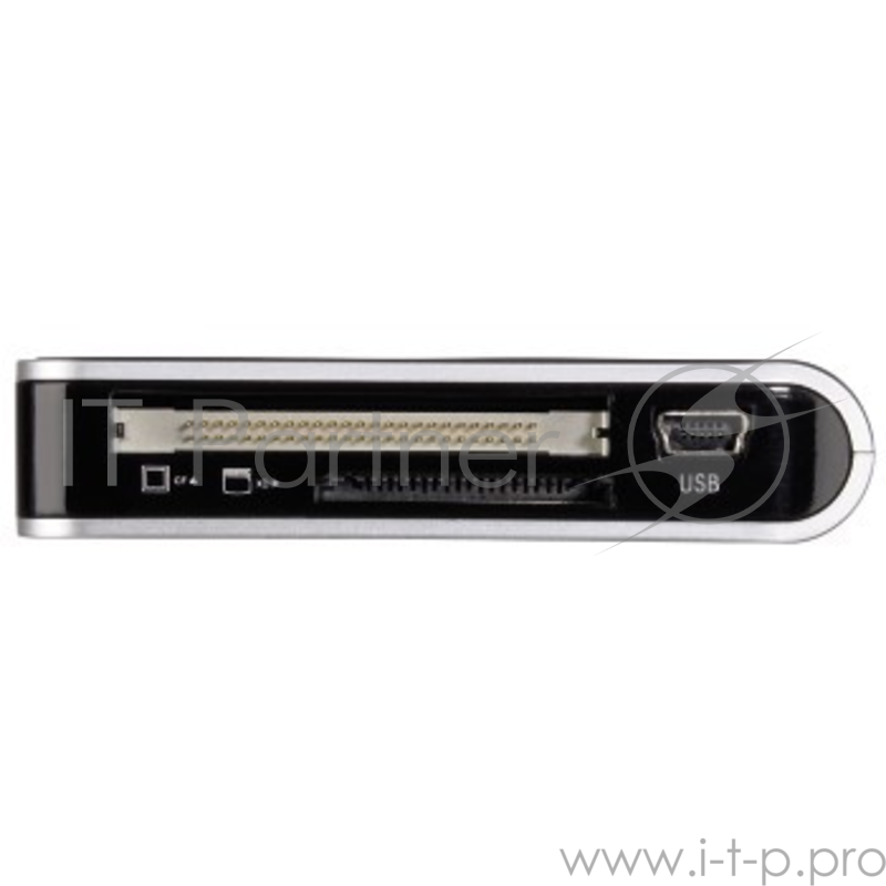 Устройство чтения карт памяти USB2.0 Hama H-49016 черный