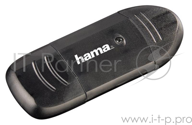 Устройство чтения карт памяти USB2.0 Hama H-114731 черный