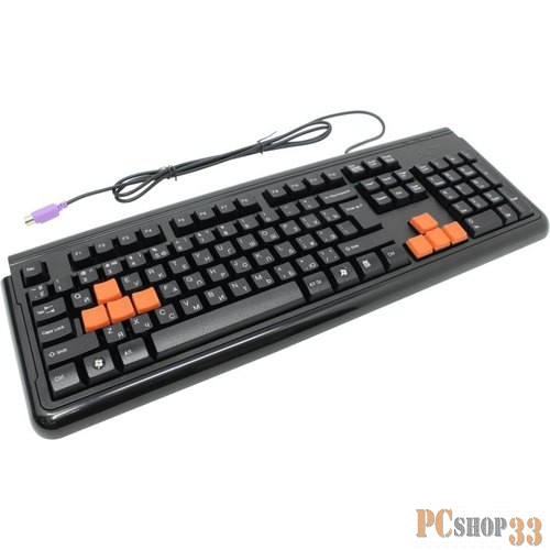Клавиатура A4 X7-G300 черный USB Gamer
