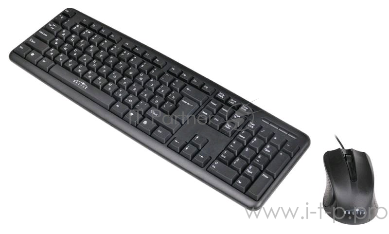 Клавиатура + мышь Oklick 600M black USB