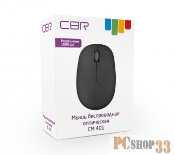 Мышь беспроводная CBR CM 401 Black