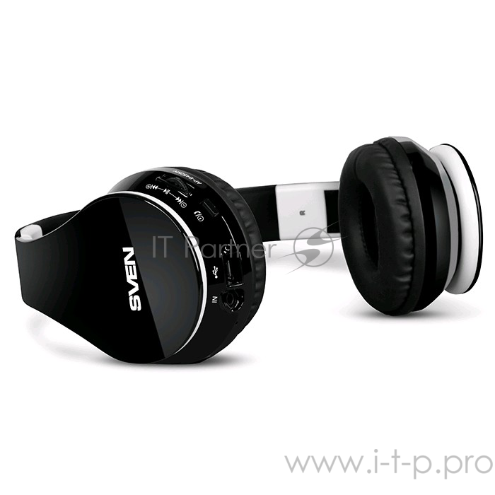 Наушники SVEN AP-B450MV Беспроводная Bluetooth-гарнитура BLACK-WHITE
