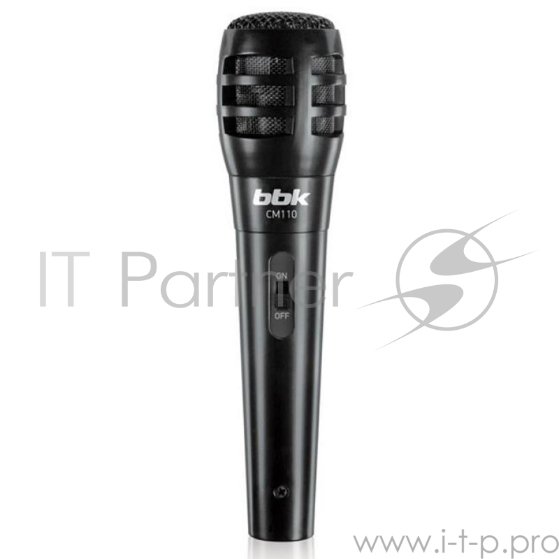 Микрофон BBK CM110 черный 2.5м