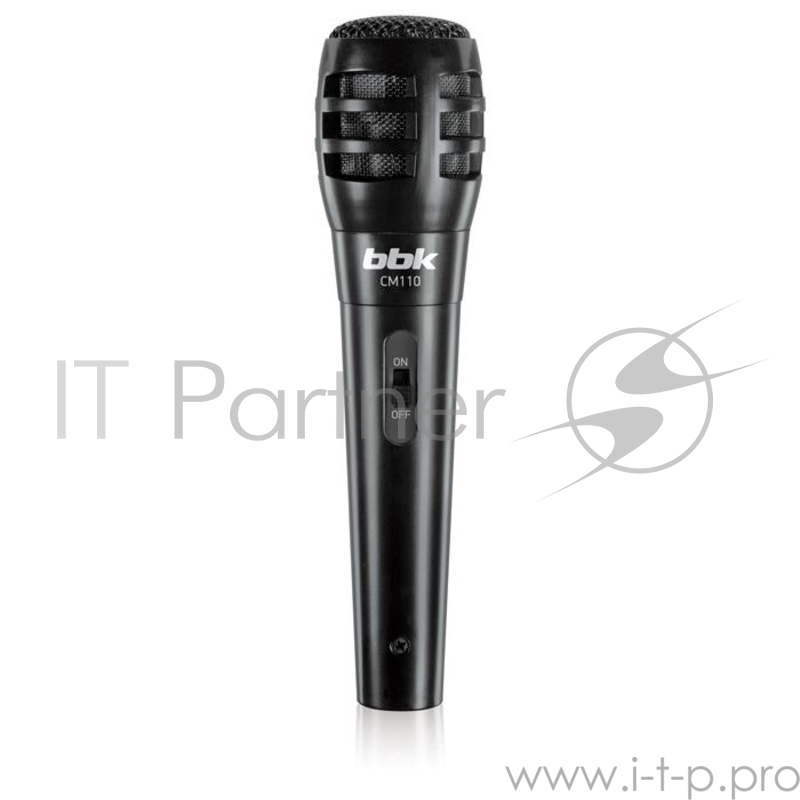 Микрофон BBK CM110 черный 2.5м