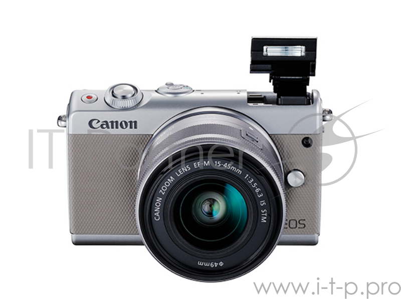 Фотоаппарат цифровой Canon Canon EOS M100 EF-M15-45 IS STM Kit (GY)
