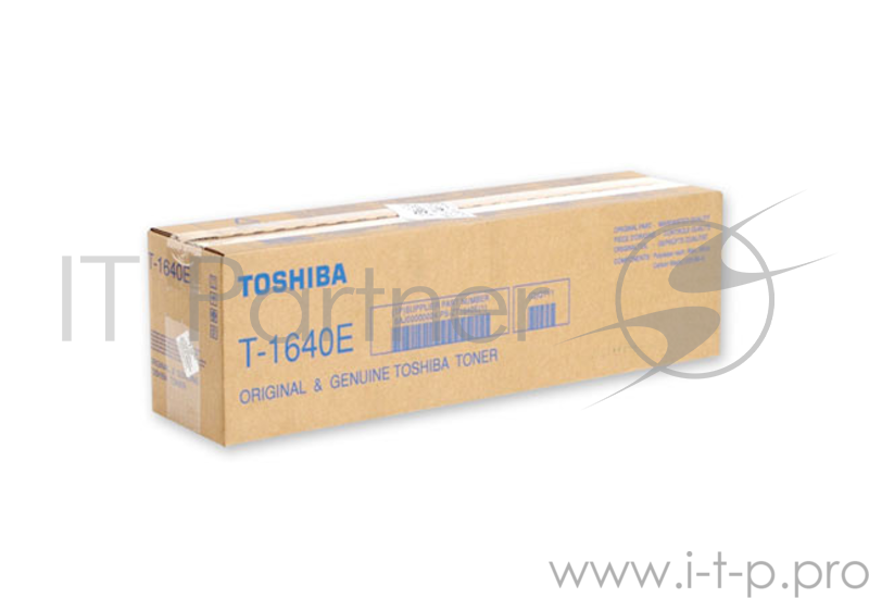 Тонер-картридж Toshiba 6AJ00000024 Тонер T-1640E, Black {e-Studio 163/165/166/167/203/205, (24 000 стр.)}