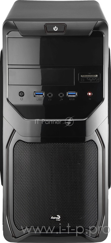 Корпус Mini Tower AeroCool Qs-183 Advance (черный), USB 3.0 без Б/п, mATX 55460