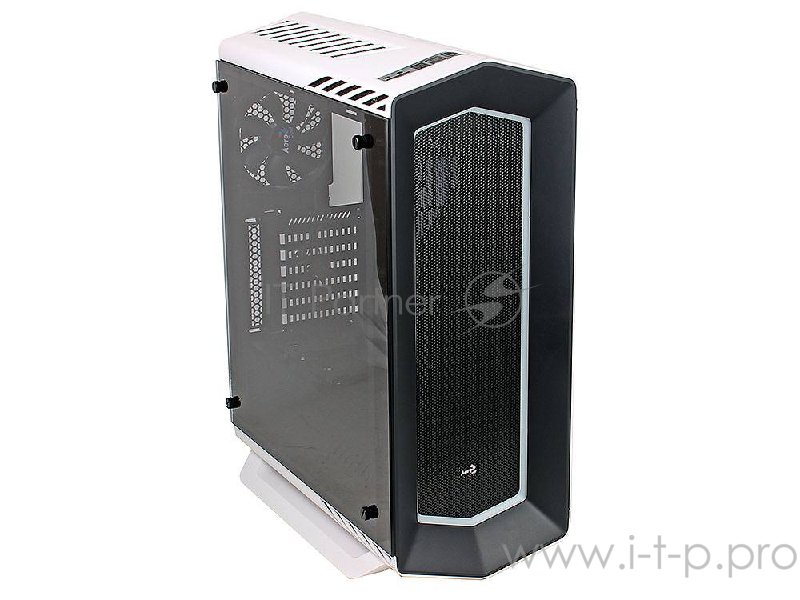 Корпус Aerocool P7-C1 WG , ATX, без БП, с большим закаленным окном, ATX, без БП, с окном, 8 вариантов подсветки, 2x USB2.0, 2x USB3.0, SD карт-ридер.