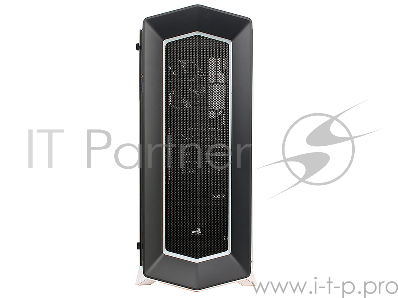 Корпус Aerocool P7-C1 WG , ATX, без БП, с большим закаленным окном, ATX, без БП, с окном, 8 вариантов подсветки, 2x USB2.0, 2x USB3.0, SD карт-ридер.