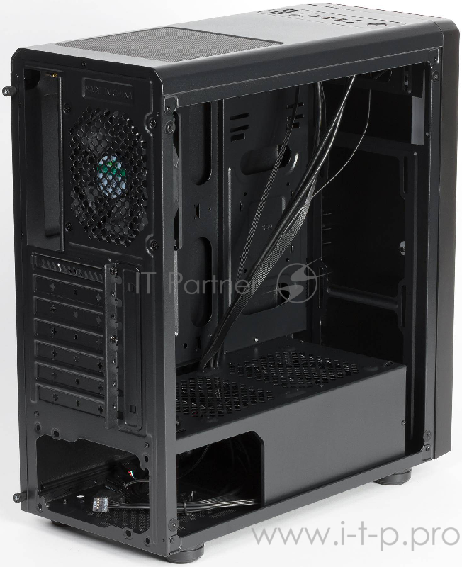 Корпус Aerocool RIFT , ATX, без БП, акриловое окно, 195x461x411мм (ШxГxВ), USB3.0 x1, USB2.0 x2, SD Card Reader, металл 0,5мм