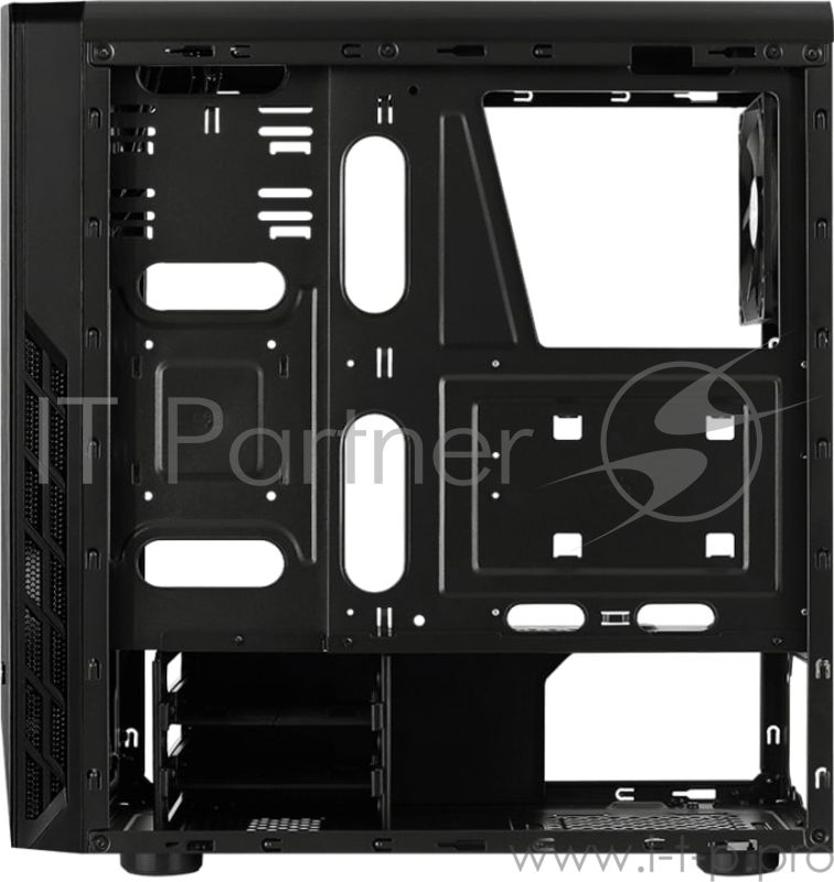 Корпус Aerocool RIFT , ATX, без БП, акриловое окно, 195x461x411мм (ШxГxВ), USB3.0 x1, USB2.0 x2, SD Card Reader, металл 0,5мм