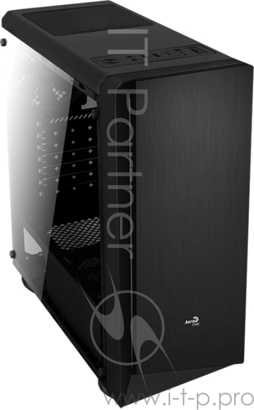 Корпус Aerocool RIFT , ATX, без БП, акриловое окно, 195x461x411мм (ШxГxВ), USB3.0 x1, USB2.0 x2, SD Card Reader, металл 0,5мм