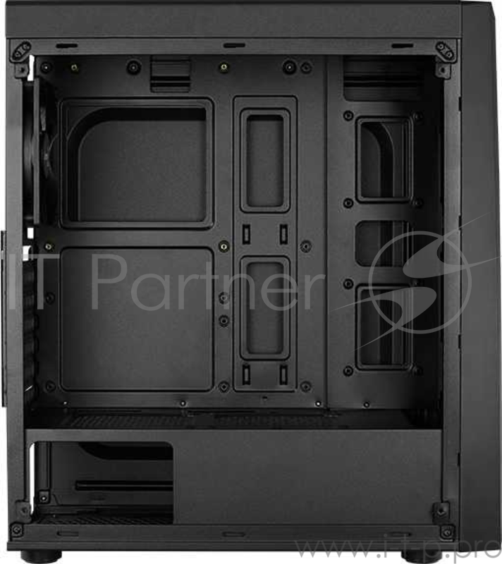 Корпус Aerocool Bolt A-BK-v1 черный без БП ATX 1x120mm 2xUSB2.0 1xUSB3.0 audio bott PSU