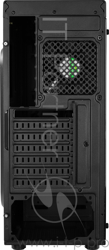 Корпус Aerocool BOLT, ATX, без БП, окно из акрила, 194x444x410мм (ШxВxГ), USB3.0 x1, USB2.0 x2, 13 режимов RGB подсветки, фильтры от пыли