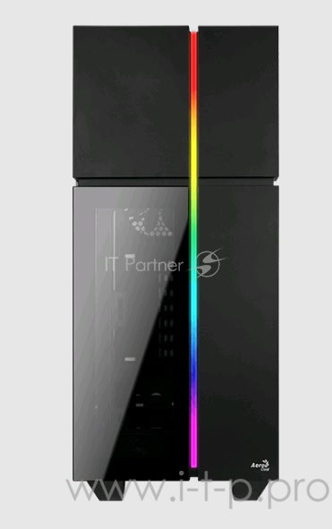 Корпус Aerocool PLAYA , ATX, без БП, окно из закаленного стекла, 211x480x432мм (ШxГxВ), USB3.0 x2, 13 режимов подсветки, фильтры от пыли